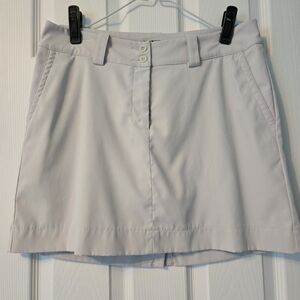 Nike Golf Dri-FIT Skort in Light Tan